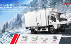 ISUZU RA MẮT QKR PHIÊN BẢN THÙNG ĐÔNG LẠNH